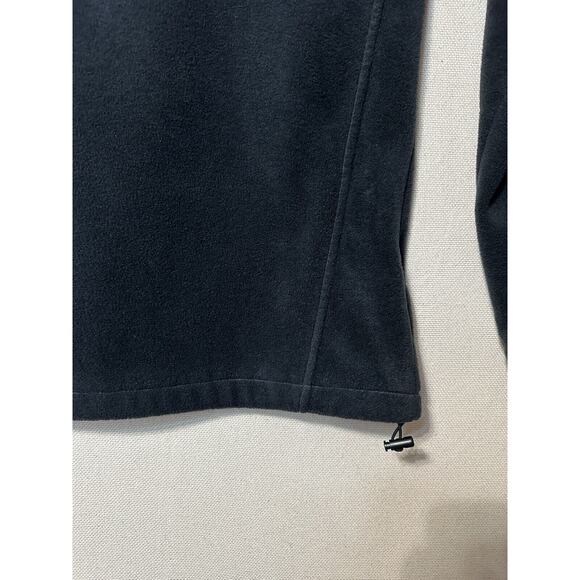 Columbia 1/4 Zip Fleece Sweater Mens Size Small Black Fleece Pull Over Sweater - Picture 4 of 11